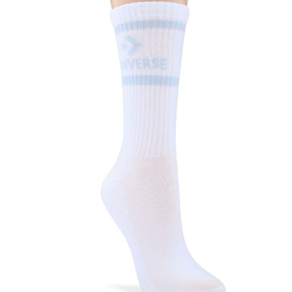Converse 3-PK Chevron Star Logo Crew Socks - Picture 3 of 8